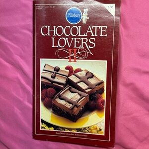 Pillsbury Chocolate Lovers 2, Cookbook, 1985